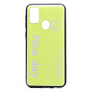 Чехол-накладка - SC201 для "Samsung SM-M215 Galaxy M21/SM-M307 Galaxy M30s" (green)