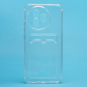 Чехол-накладка - SC276 с картхолдером для "Xiaomi Redmi K80 Ultra" (transparent) (241099)