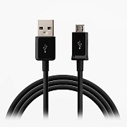 Кабель USB - micro USB ECB-DU5ABE 12W 100см 2,4A  (black)