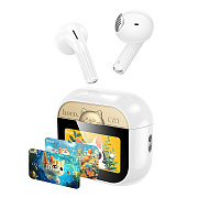 Беспроводные Bluetooth-наушники Hoco TWS EW89 с сенсорным экраном (white)
