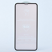 Защитное стекло Full Screen - 3D Flat для "Apple iPhone 11 Pro Max"(тех.уп.) (black)