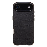 Чехол-накладка Cellis SM031 SafeMag для "Apple iPhone 17 Air" Натуральная кожа (black) (242204)