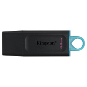 Флэш накопитель USB 64 Гб Kingston DataTravele Exodia 3.2 (black/light blue)