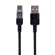 Кабель USB - Type-C Hoco U129 Spirit  120см 3A  (black)