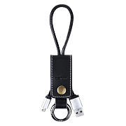 Кабель USB - micro USB Remax RC-034m Western  30см 2,1A  (black)