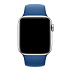 Ремешок - ApW Sport Band Apple Watch 42/44/45/49 mm силикон на кнопке (L) (blue)