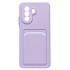 Чехол-накладка - SC315 с картхолдером для "Huawei nova Y70/nova Y70 Plus" (light violet) (214410)