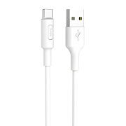 Кабель USB - Type-C Hoco X25 18W 100см 3A  (white)