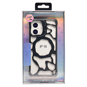 Чехол-накладка - Auspicious cloud series для "Apple iPhone 16" (titanium) (240556)