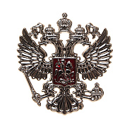 Наклейка - "Герб" (латунь) (black)