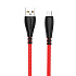 Кабель USB - micro USB Borofone BX38 Cool 12W 100см 2,4A  (red)