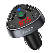 Автомобильный FM-трансмиттер Hoco E51 Road  (black)