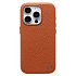 Чехол-накладка Cellis SM030 SafeMag для "Apple iPhone 15 Pro" Натуральная кожа зернистая (brown) (237471)