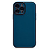 Чехол-накладка - PC084 экокожа для "Apple iPhone 13 Pro Max" (blue) (219669)