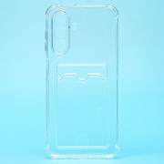 Чехол-накладка - SC276 с картхолдером для "Samsung Galaxy A26 5G" (transparent) (239386)