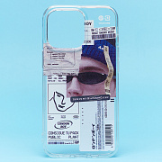 Чехол-накладка - SC273 для "Apple iPhone 13 Pro" (002) (прозрачный)