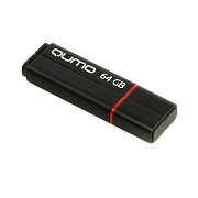 Флэш накопитель USB 64 Гб Qumo Speedster 3.0 (black) 