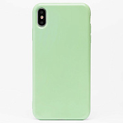 Чехол-накладка - SC158 для "Apple iPhone XS Max" (light green)