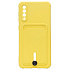 Чехол-накладка - SC304 с картхолдером для "Samsung SM-A307 Galaxy A30s/SM-A505 Galaxy A50/SM-A507 Galaxy A50s" (yellow)