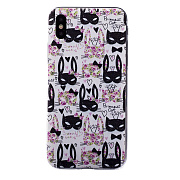 Чехол-накладка - SC071 для "Apple iPhone X/iPhone XS"  .. (016) (white/black)