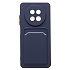 Чехол-накладка - SC337 с картхолдером для "Realme 12 5G" (dark blue) (233980)
