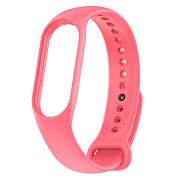 Ремешок - WB13 Xiaomi Mi Band 7 силикон на кнопке (регулируемый) (pink)