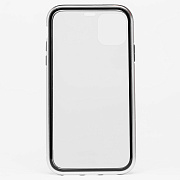 Чехол-накладка - 360 Magnetic Glass для "Apple iPhone 11" (silver)