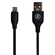 Кабель USB - micro USB RockBox RC-M01 7,5W 100см 1,5A  (black)