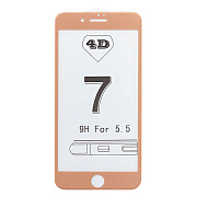 Защитное стекло Full Screen Activ 3D для "Apple iPhone 7 Plus/iPhone 8 Plus" (gold)