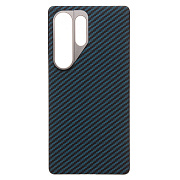 Чехол-накладка Cellis SM009 POSH KEVLAR SafeMag для "Samsung Galaxy S25 Ultra" (dark blue)
