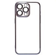 Чехол-накладка - PC073 с закрытой камерой для "Apple iPhone 15 Pro Max" (blue) (222637)