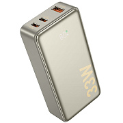 Внешний аккумулятор Hoco Q27A 22.5W+PD33W 10000mAh 2Type-C/2Type-C/USB (titanium gold)