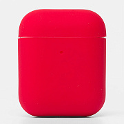 Чехол - Soft touch для кейса "Apple AirPods 2" (red)