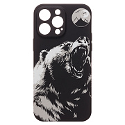 Чехол-накладка Luxo Creative для "Apple iPhone 14 Pro Max" (106) (black)