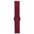 Ремешок - WB34 Sport Band силикон на кнопке Универсальный 22мм (bordo)