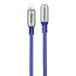 Кабель USB - Apple lightning Hoco U17 12W 120см 2,4A  (blue)