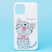 Чехол-накладка - SC302 для "Apple iPhone 11 Pro" (004) (white)