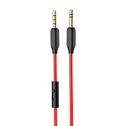 Кабель AUX (папа-папа) Hoco UPA12 (повр. уп)  100см   (black)