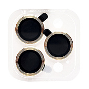 Защитное стекло для камеры - CG03 для "Apple iPhone 15 Pro/15 Pro Max" (gold)