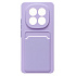 Чехол-накладка - SC337 с картхолдером для "Xiaomi Redmi Note 14 Pro 5G Global" (light violet)