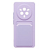 Чехол-накладка - SC337 с картхолдером для "Realme 14 Pro" (light violet) (240850)