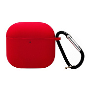 Чехол - Soft touch для кейса "AirPods (4-го поколения)" (rose red) (238199)