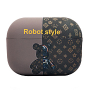 Чехол - SCP19 для кейса "Apple AirPods Pro 2" (brown) (225816)