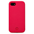 Чехол-накладка - PC001 с LED подсветкой для "Apple iPhone 7/iPhone 8/iPhone SE 2020" (hot pink)