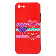 Чехол-накладка - SC246 для "Apple iPhone 7/iPhone 8/iPhone SE 2020" (001) (red)