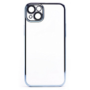 Чехол-накладка - PC073 с закрытой камерой для "Apple iPhone 14 Plus" (blue) (213831)