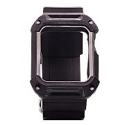 Ремешок - ApW23 Apple Watch 38/40/41 mm TPU на пряжке+кейс (black)