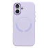 Чехол-накладка - SM040 SafeMag для "Apple iPhone 16" (light violet) (245519)