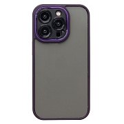 Чехол-накладка - PC090 для "Apple iPhone 14 Pro" (purple) (232239)