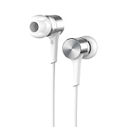 Проводные наушники с микрофоном внутриканальные Hoco M54 Pure music Jack 3,5  (white)